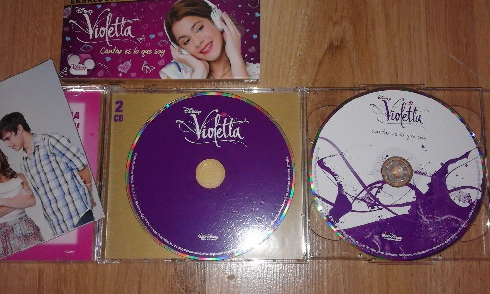 Violetta płyty CD x 2 , muzyka Cantar Es Lo Que Soy Kolekcjonerska