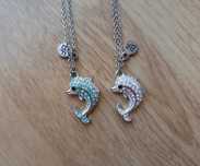 Colar golfinho best friends Claire's