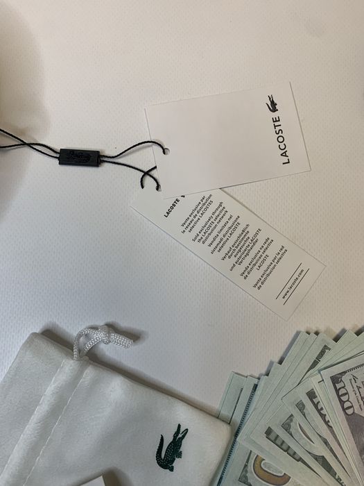 ЛАКОС ТА ЛА КОСЕ LACOSTE / месенджер/чорна