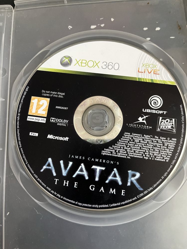 Avatar The Game xbox 360