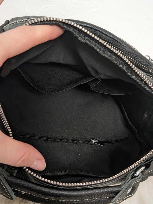 Цікава чоловіча шкіряна сумка -барсетка