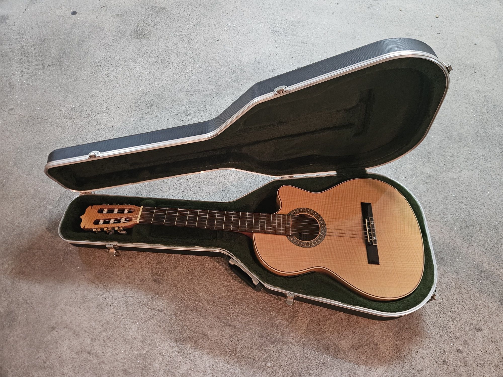 Viola electroacustica Maison