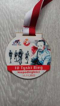 Medal z biegu IV Tyski Bieg Niepodległości 2022