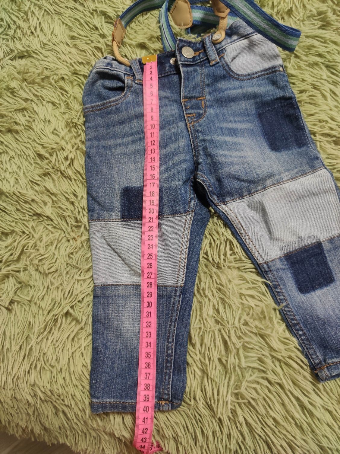 Детские джинсы H&M 6-9мес