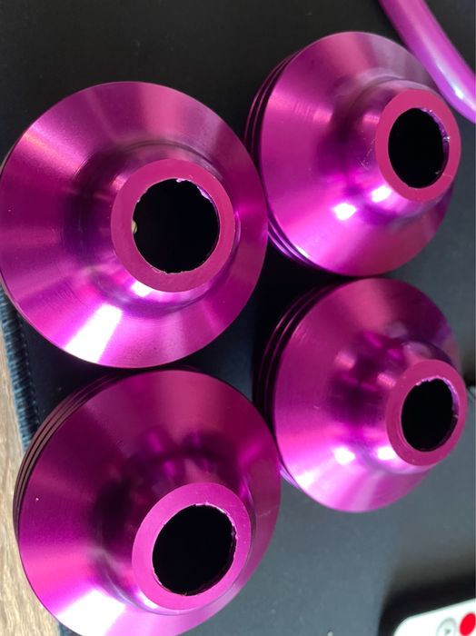 Фиолетовые Слайдеры/Пеги для самоката,велосипеда и мотоцикла