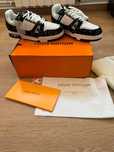 ButyBlack LouisVuitton LvDamskie i MęskieCasualoweTrampki Trainer,44