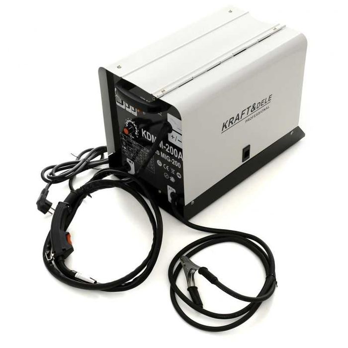 Spawarka MIG/MAG Flux 200A KD826 + maska samościemniająca