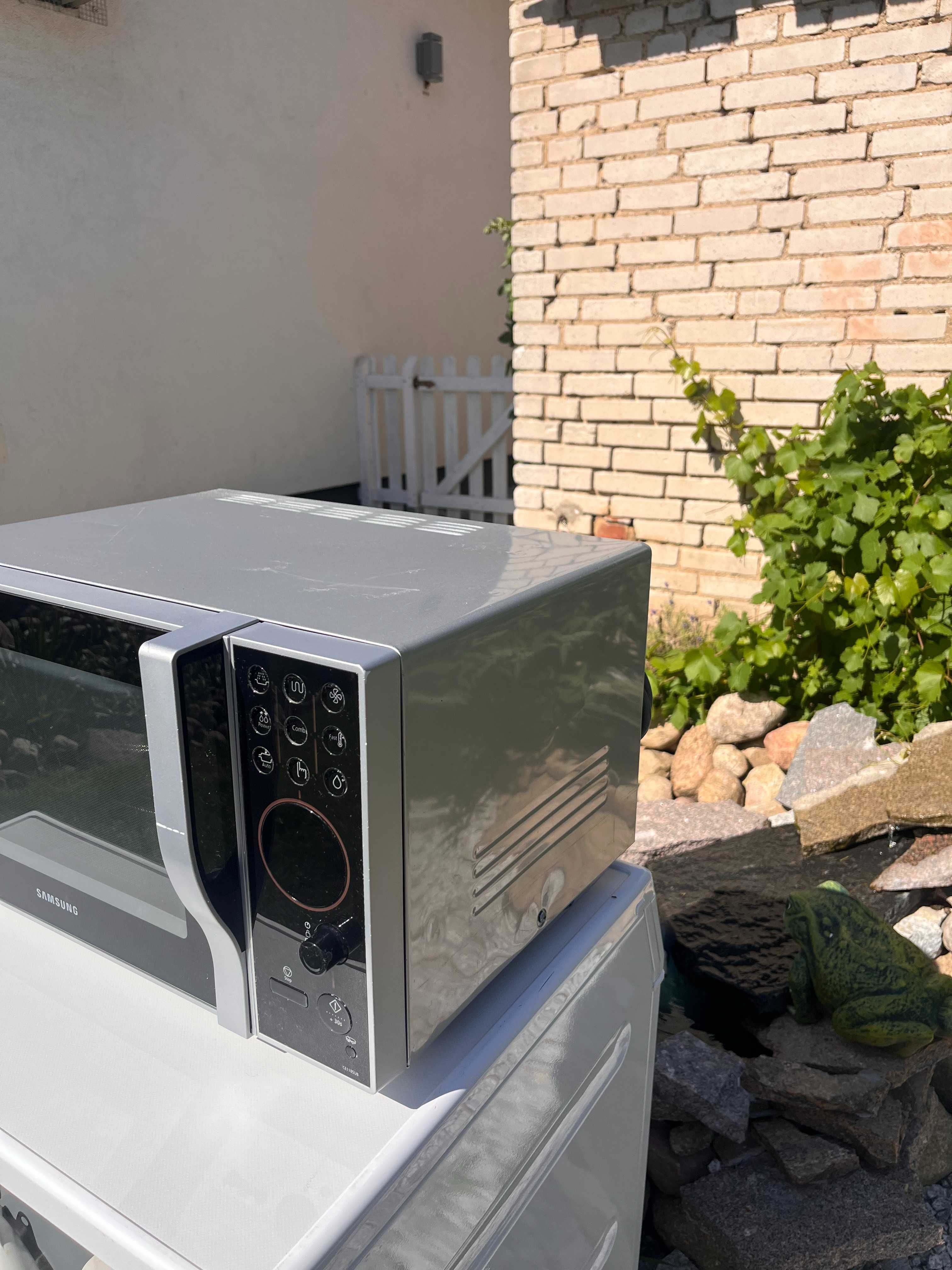 Kuchenka Mikrofalowa, Mikrofalówka Samsung - Inox,900 W,Grill - Dowóz