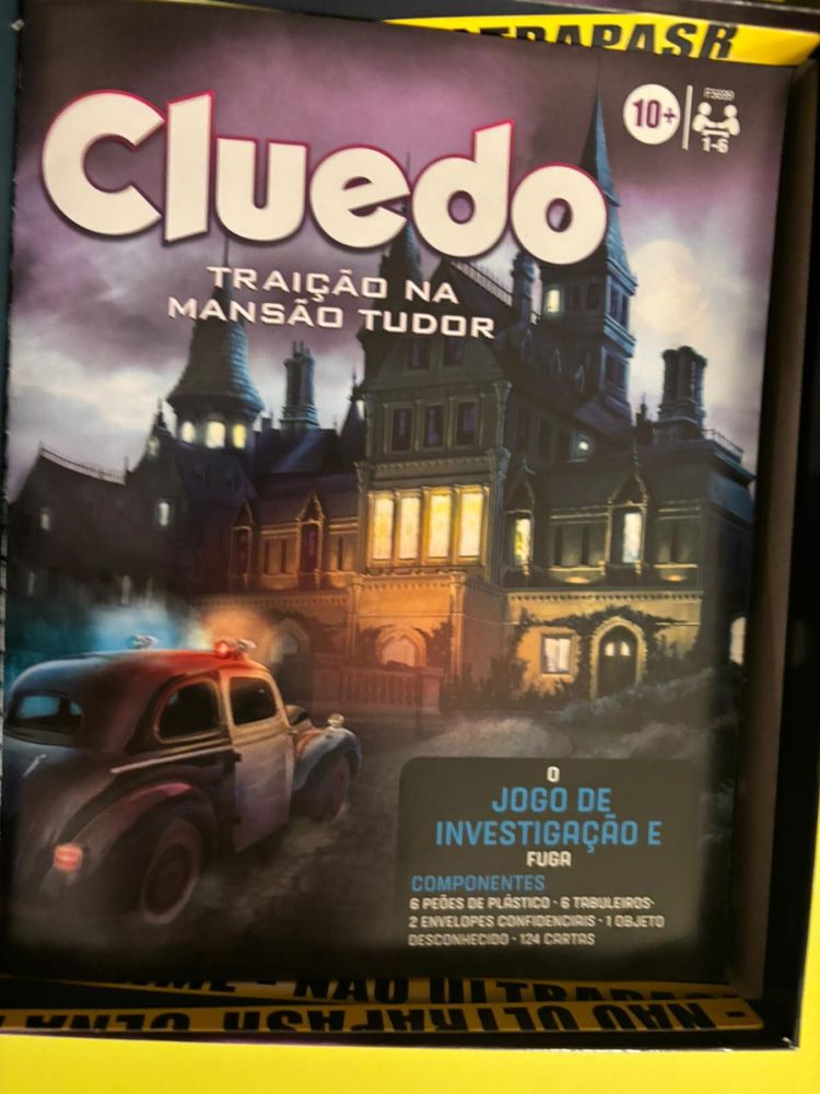 Jogo cluedo traicao da mansao tudor