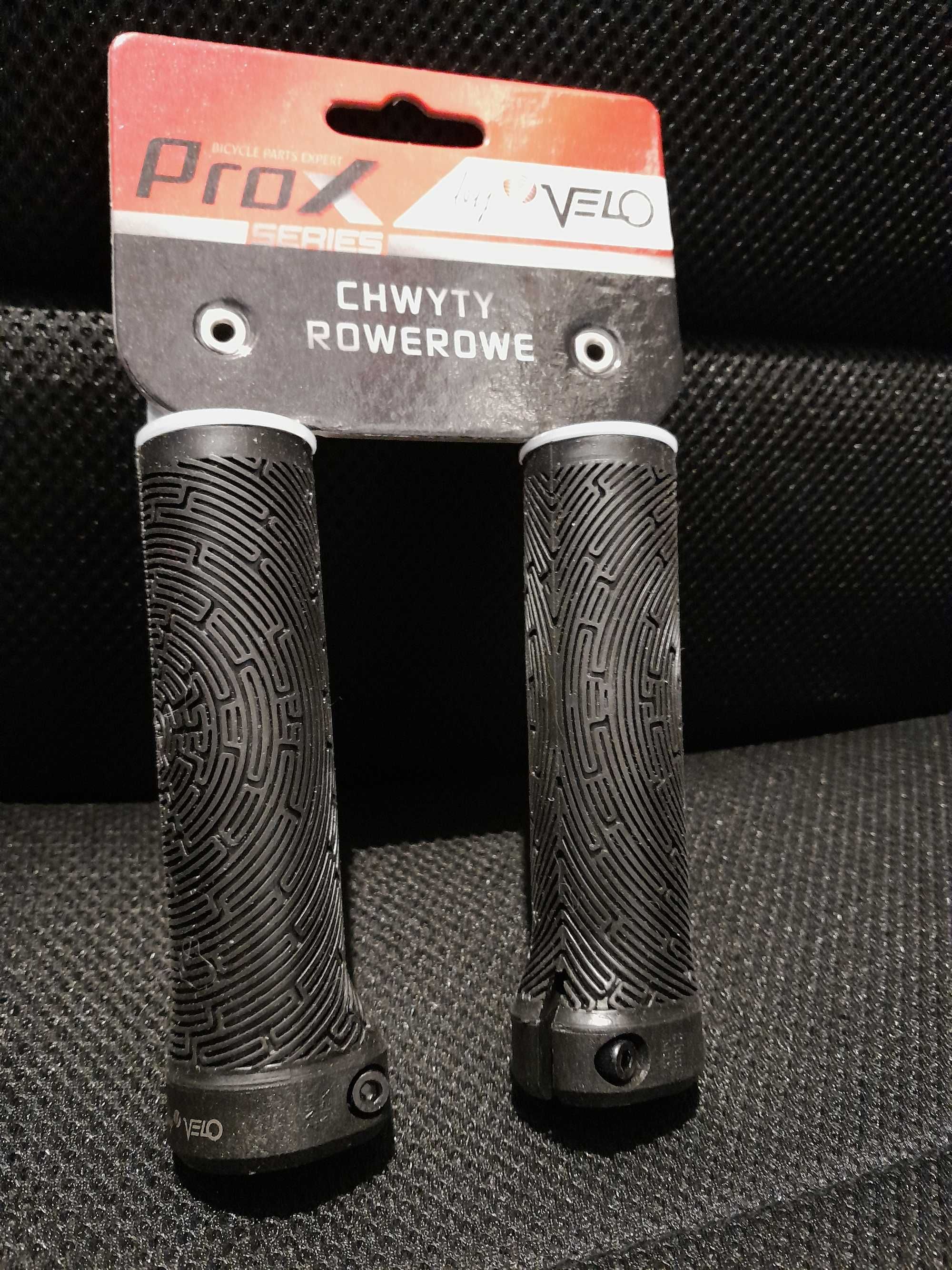 Gripy Chwyty kierownicy VELO PROX VLG-1851 skręcane lock-on Rączki 69g