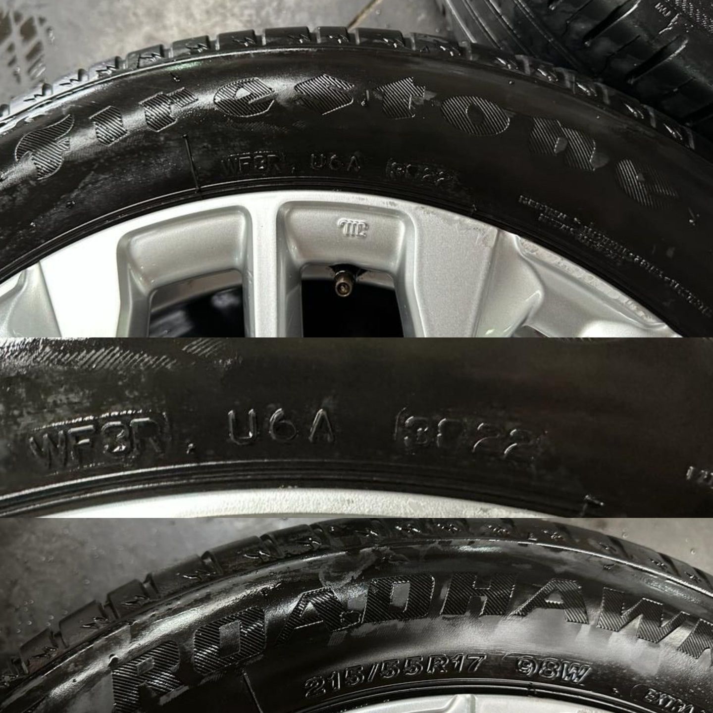 Vendo Jantes 7R17 5x110 et40  Originais Usadas Fiat 500XL Com Pneus