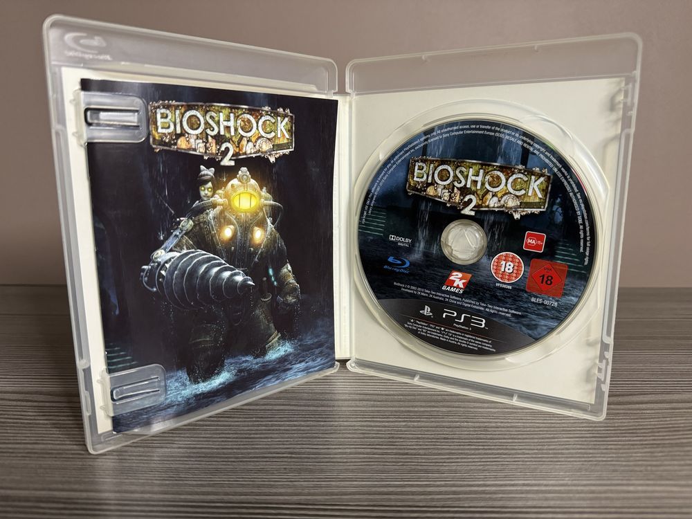 Gra PS3 Bioshock 2 z usterką/problemem CD