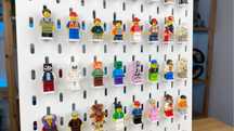25 x Uchwyt LEGO  do tablicy IKEA SKÅDIS / podstawka pod figurki LEGO