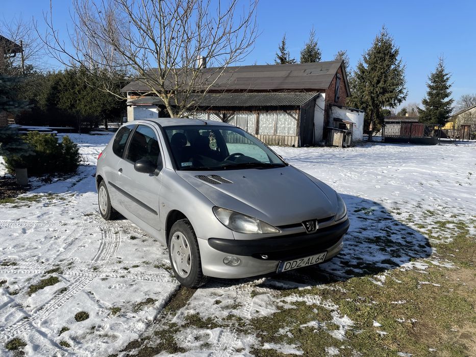 Peugeot 206. Benzyna