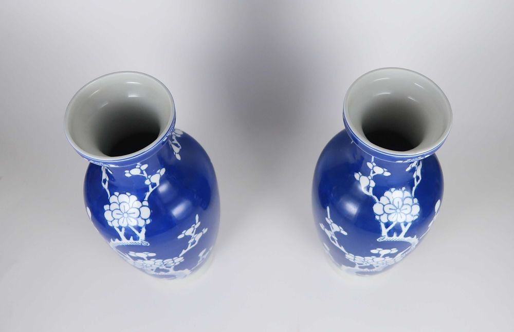 Jarras porcelana da China - flor amendoeira - 26 cm, CADA