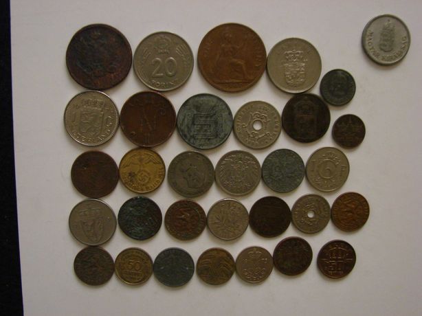 Monety z całego Świata i Europy różne rodzaje,nominały cz.2