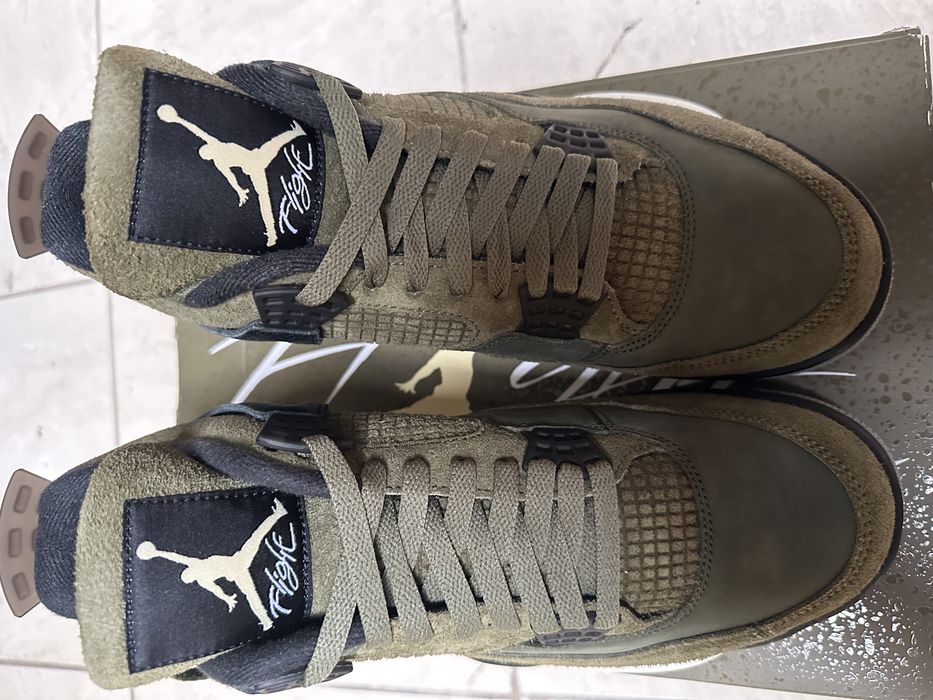 Nike Air Jordan 4 Craft Medium Olive 42, 44 e 44,5