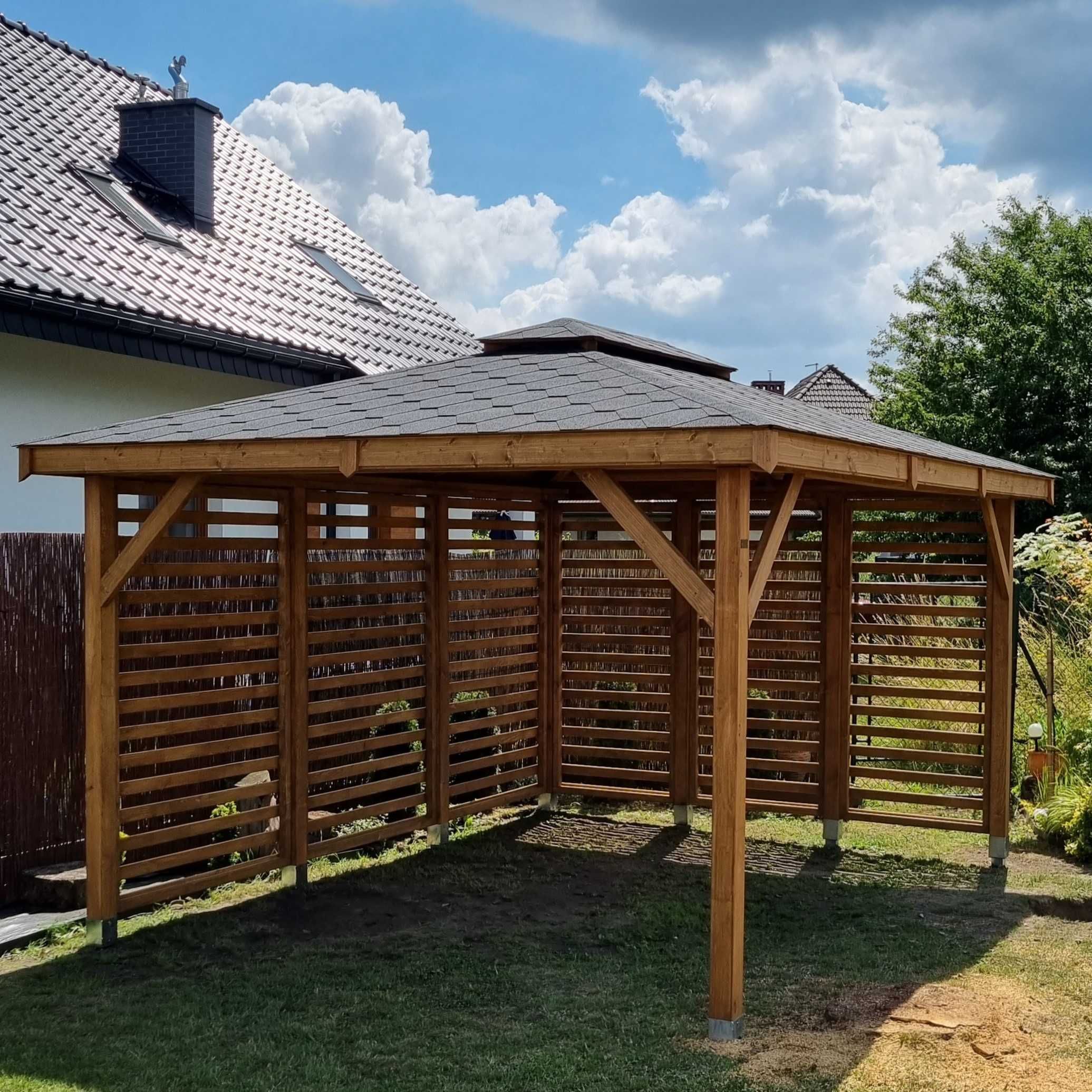 Altana ogrodowa, altanka MADERA 3x4, wiata pergola