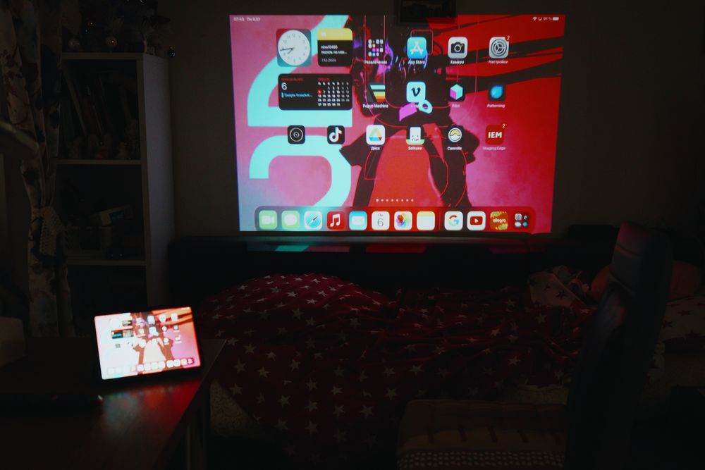 BYINTEK SKY K9 – Mini Projektor LED do ipad , iphone , android