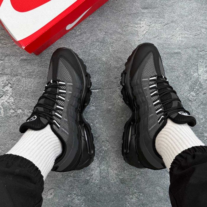 !SALE! Nike Air Max 95 Black/Grey 40 41 42 43 44 45 46 найк аир макс