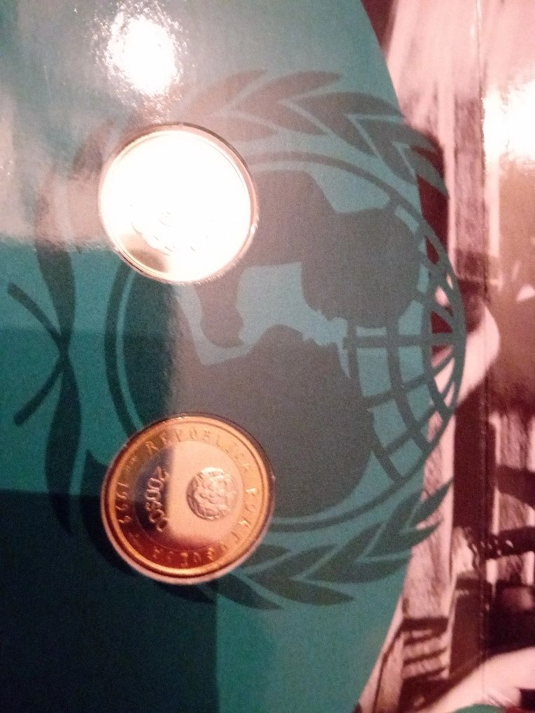 Coleção Proof Moedas 1999-Unicef
