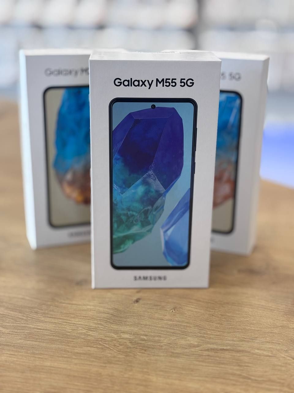 Samsung M55 M556B 8/256 denim black