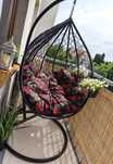 Fotel kokon wiszący ogród taras balkon do 150kg