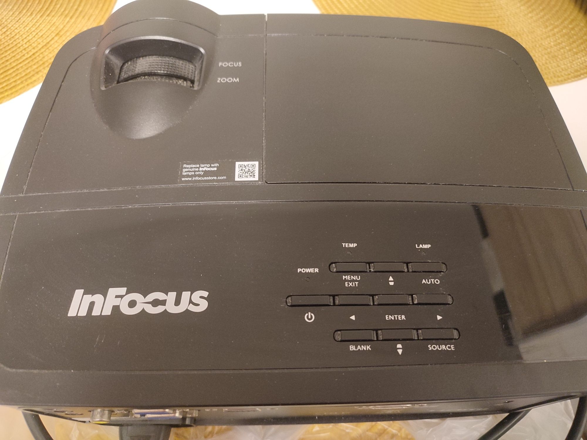 Projektor DLP InFocus In114xczarny