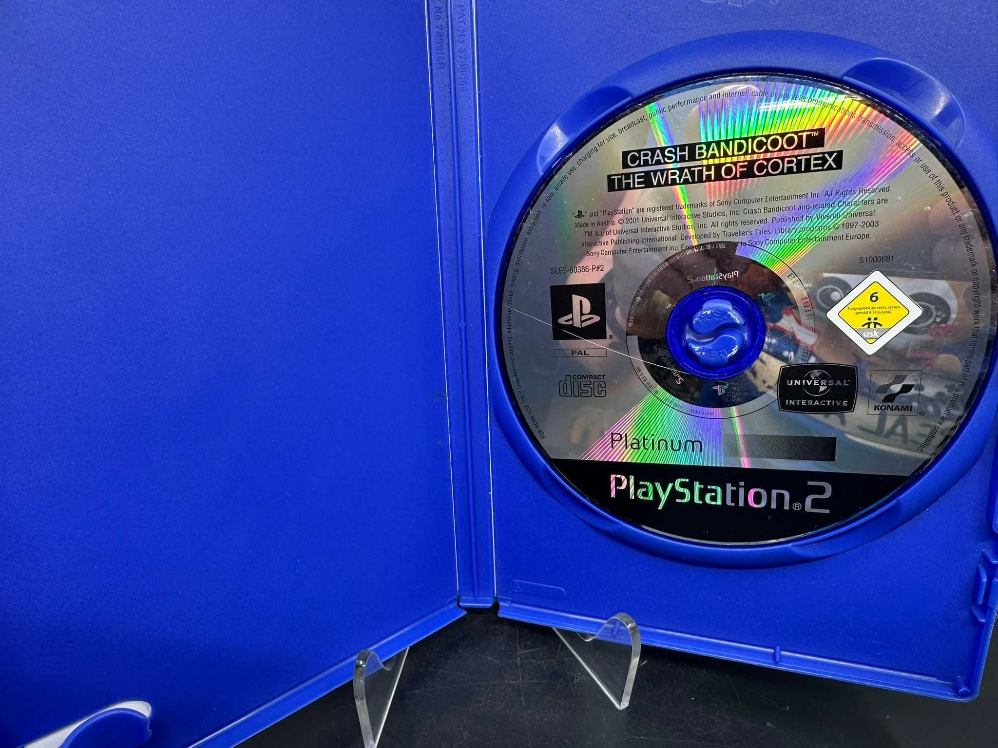 Gra na Ps2 Crash Bandicoot The Wrath of Cortex