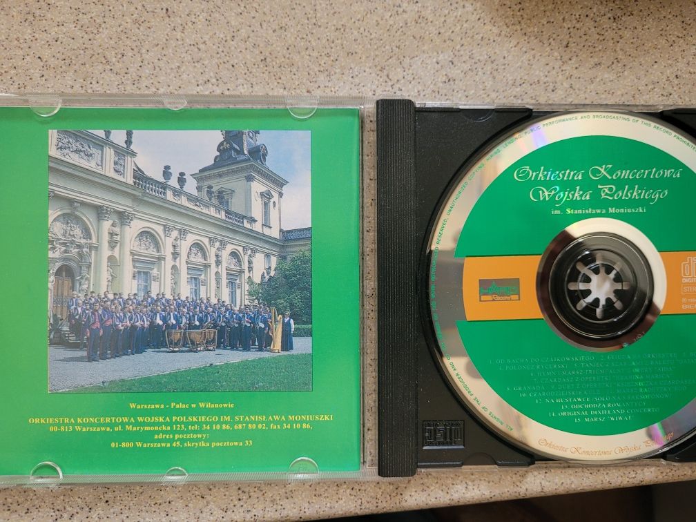 CD Orkiestra Koncertowa Wojska Polskiego im.St.Moniuszki 1994 Logard