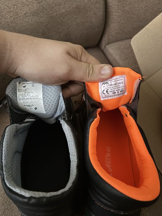 Ботінки робочі з пластиною