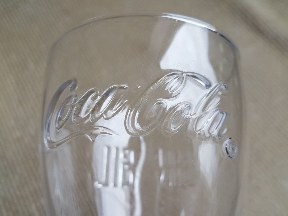 Бокал Coca-Cola Кока-Кола Бразилия, стекло. Целый