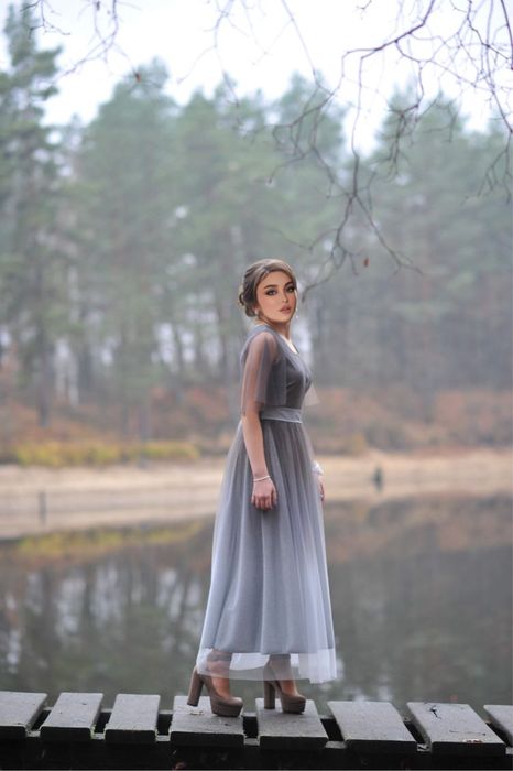 Сукня святкова, довга