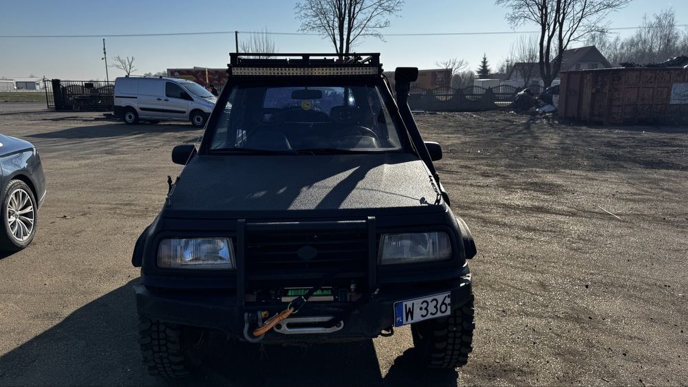 Suzuki Vitara Off Road Lift Wciągarka Simex Snorkel hi lift trapy