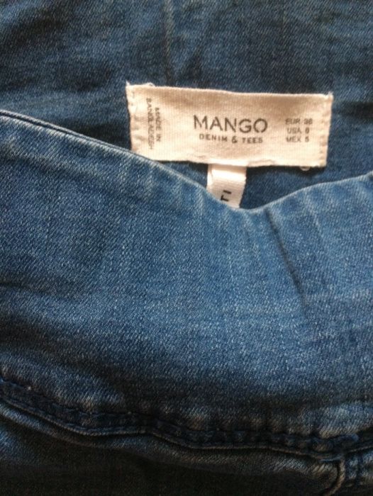 dzinsy jak legginsy mango 38