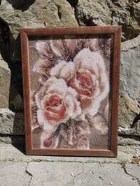 Obraz diamentowy mozaika Róży