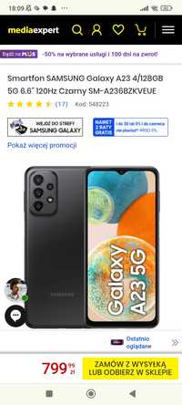 Telefon nowy Samsung Galaxy A23 5g