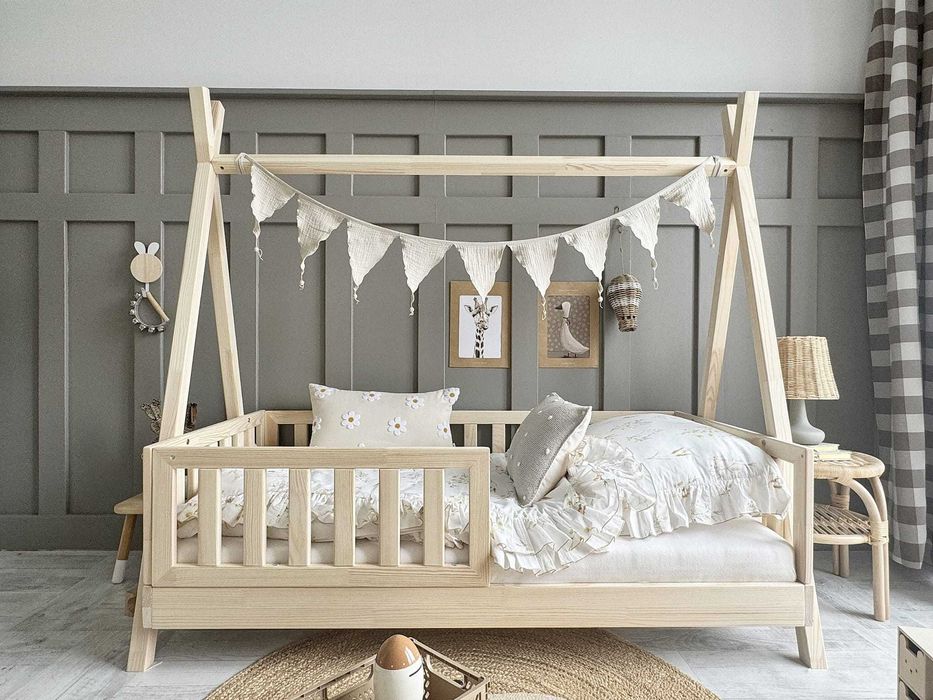 Magiczne Łóżko Tipi Luletto 190x90 - Stwórz Wymarzoną Przestrzeń!