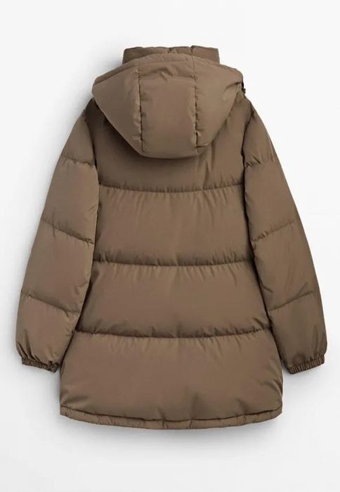 Kurtka puchowa Massimo Dutti M 38 oversize