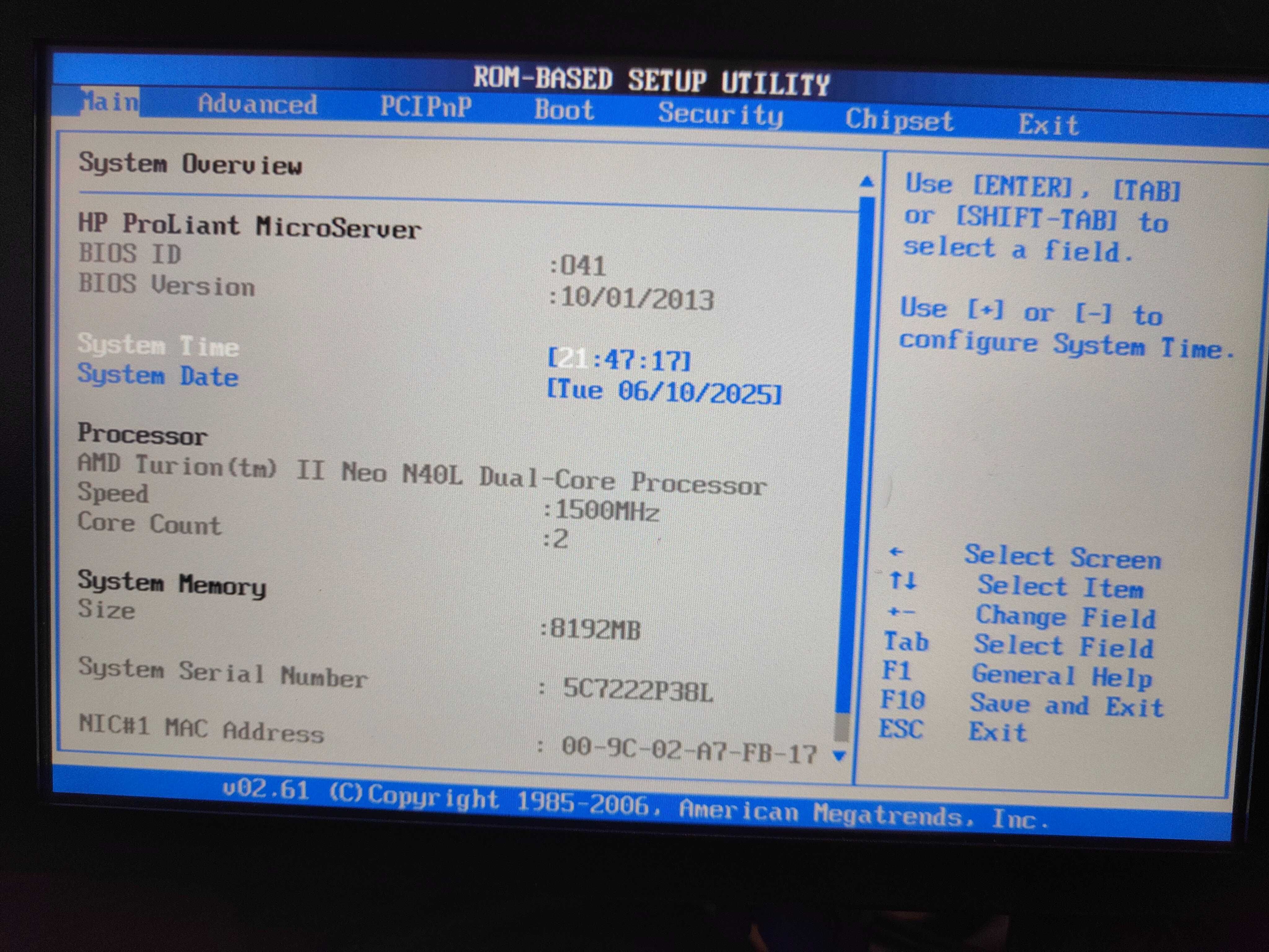 HP microserver N40L- impecável, super estimado! NAS