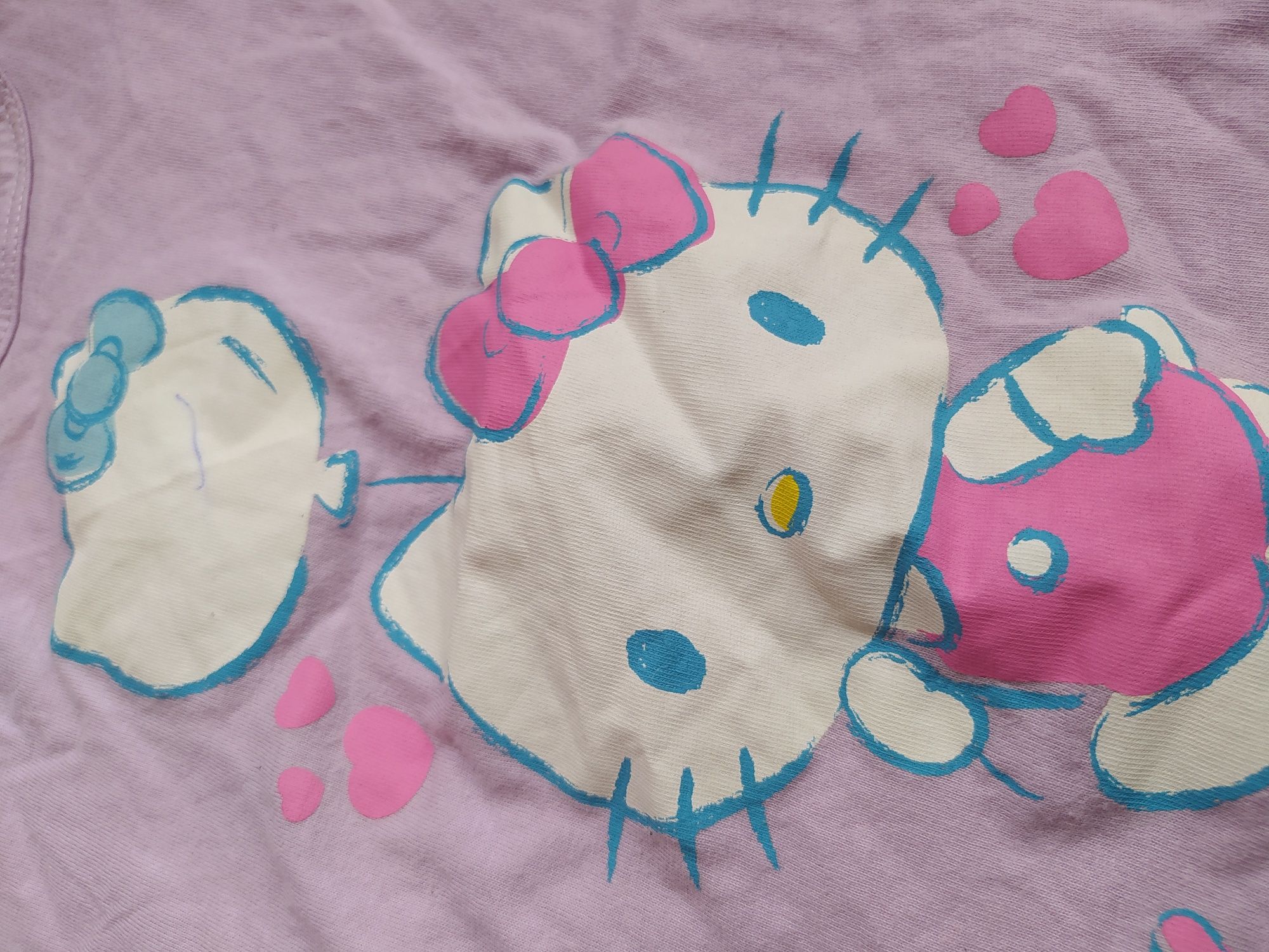 Piżama pizamka hello kitty 110 sinsay