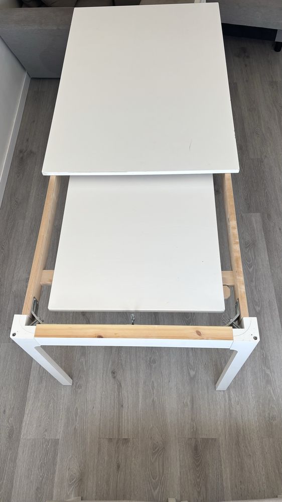 Mesa Branca extensível