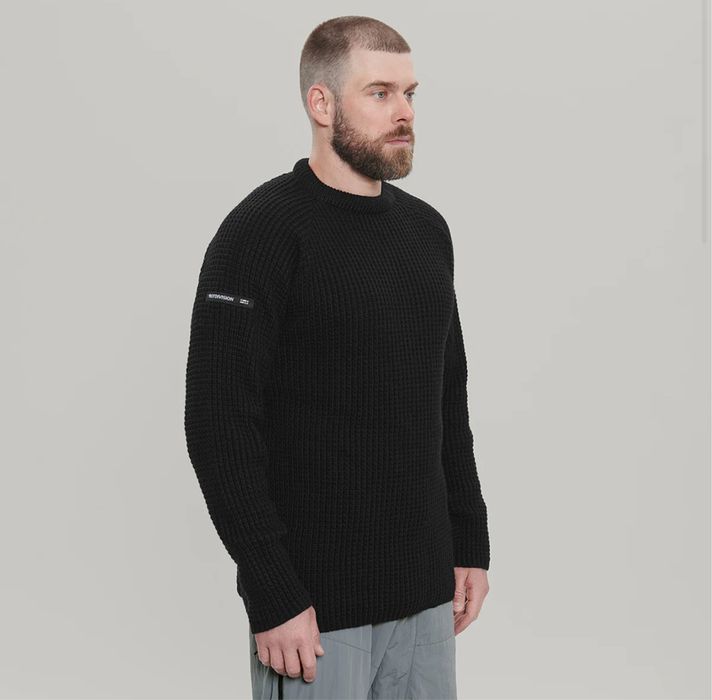 Светр Riot Division COMMON WOOL SWEATER GEN.1 (чорний)