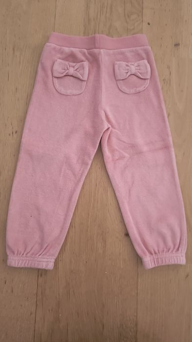 Spodnie dresowe welurowe r 92 mothercare