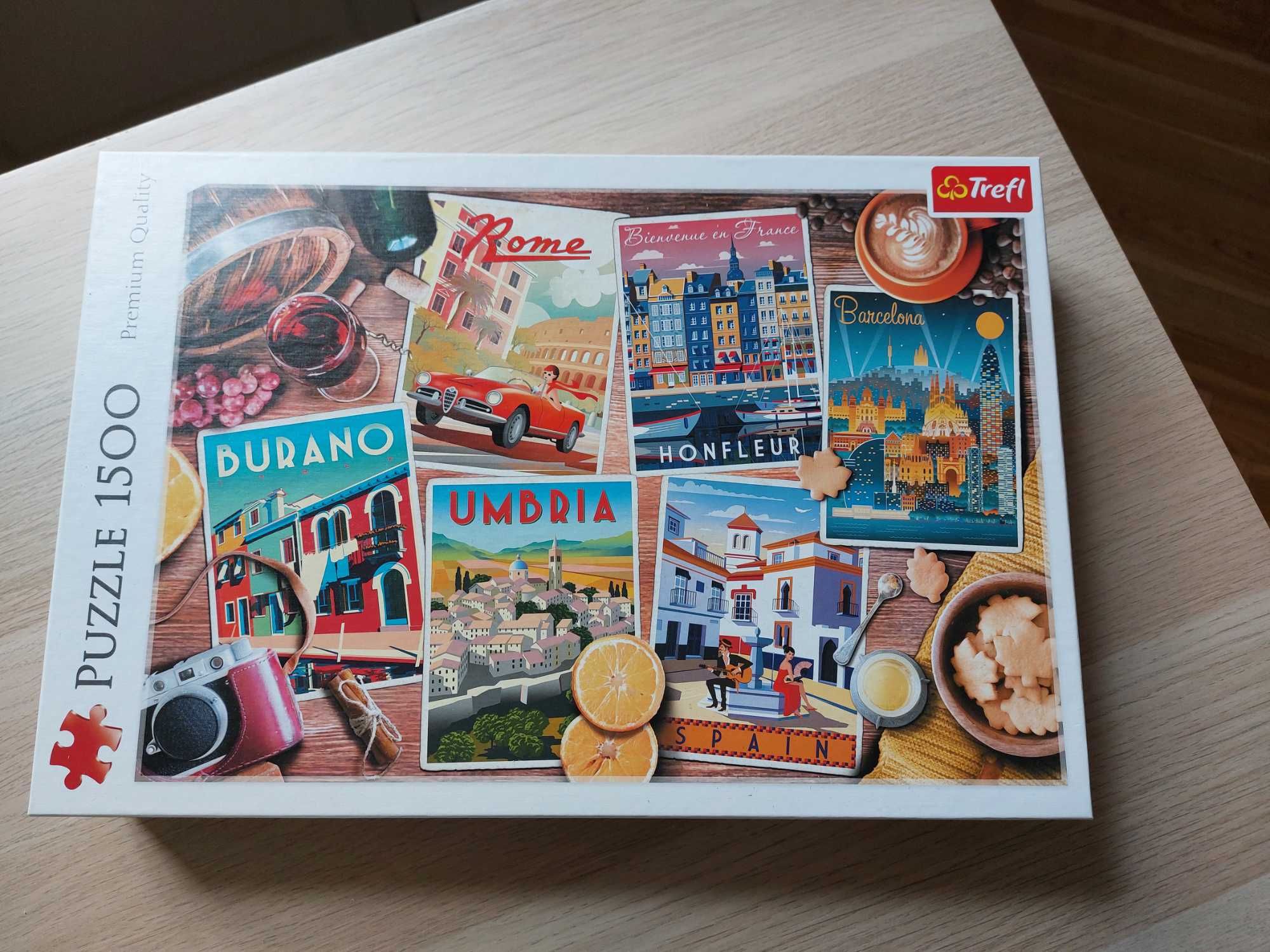 Puzzle 1500 elementów