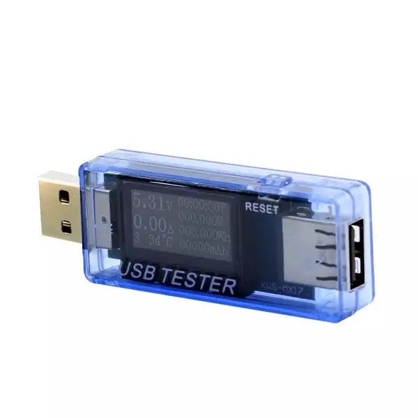 USB тестер Keweisi KWS-V20 амперметр вольтметр вимірювач ємності