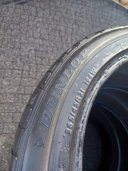 Opony letnie Dunlop 265/45R21