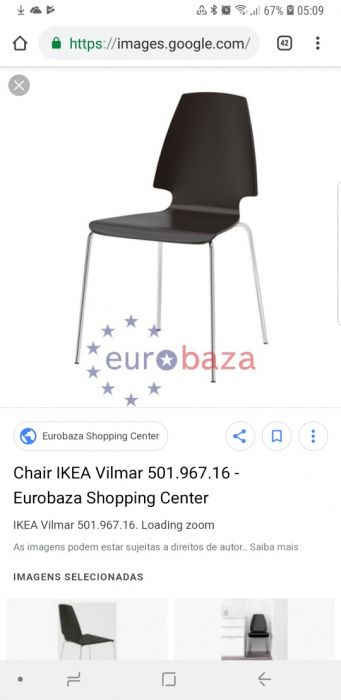 Cadeira Vilmar ikea novas