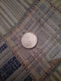 Монета 1 новый шекель (new sheqel) 
