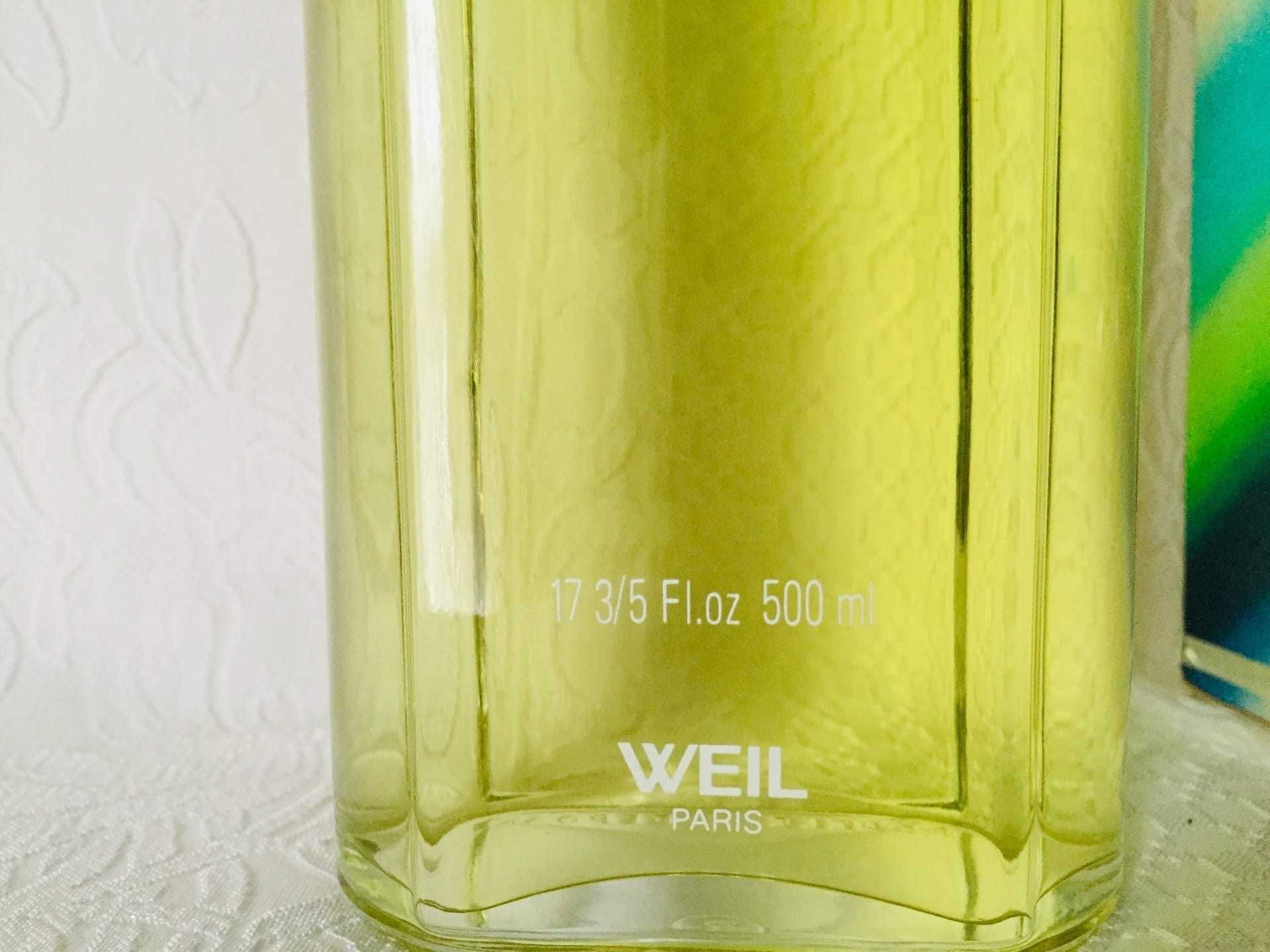 Vintage Eau de Fraicheur  Weil Parfums Paris 500 ml.